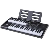 organy keyboard 61-klawiszowe z zamontowaną podstawką na nuty