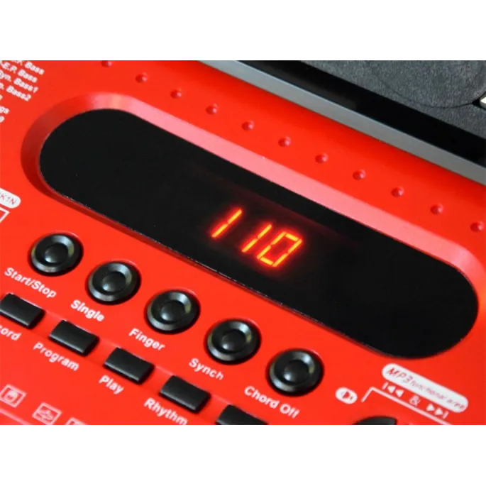 kreatywny keyboard dziecięcy przygotowany do użycia