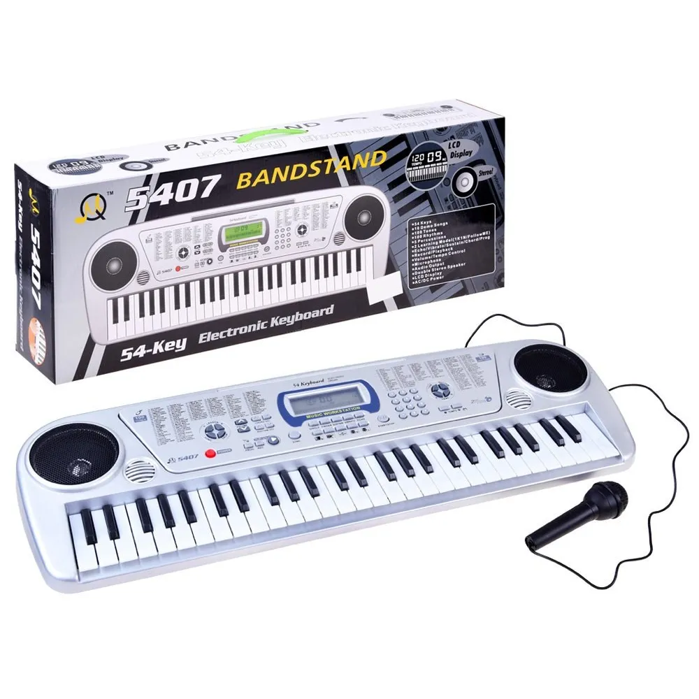 organy MQ5407 z 54 klawiszami widoczne z przodu