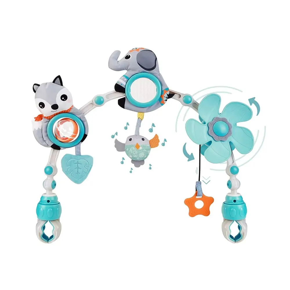 dół pałąka z gryzakiem silikonowym i miękkim listkiem