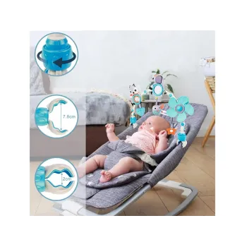 szczegółowy widok na kwiatek–wiatraczek i pomarańczową gwiazdę