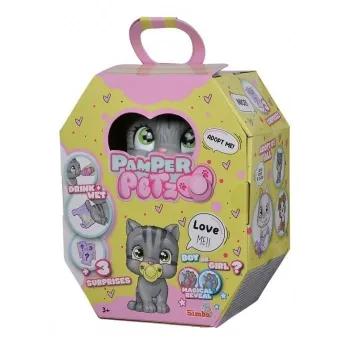 Papmer Petz Kotek z pieluszkowego gangu w papierowym pudełku z rączką