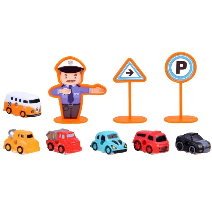 Parking tor dla autek – cztery poziomy z miejscami postojowymi