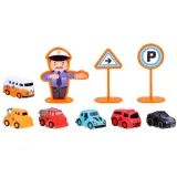 Parking tor dla autek – cztery poziomy z miejscami postojowymi