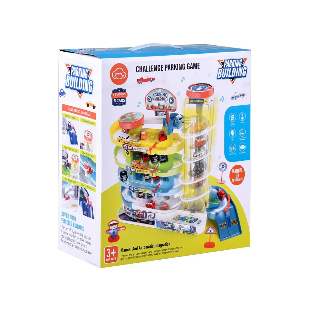 Zjeżdżalnia dla autek – zjazd z najwyższego poziomu