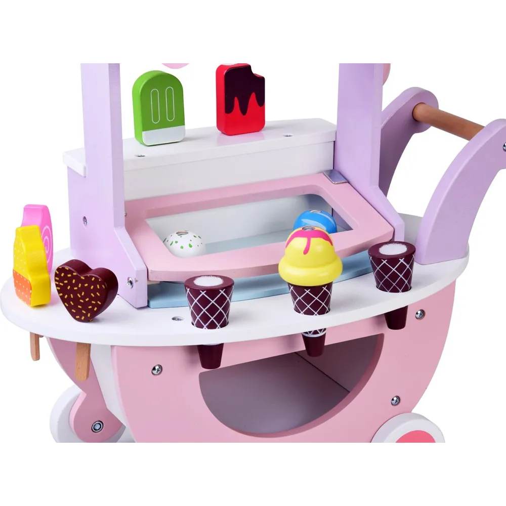 Rączka lodziarni ułatwiająca dzieciom zabawę i przemieszczanie