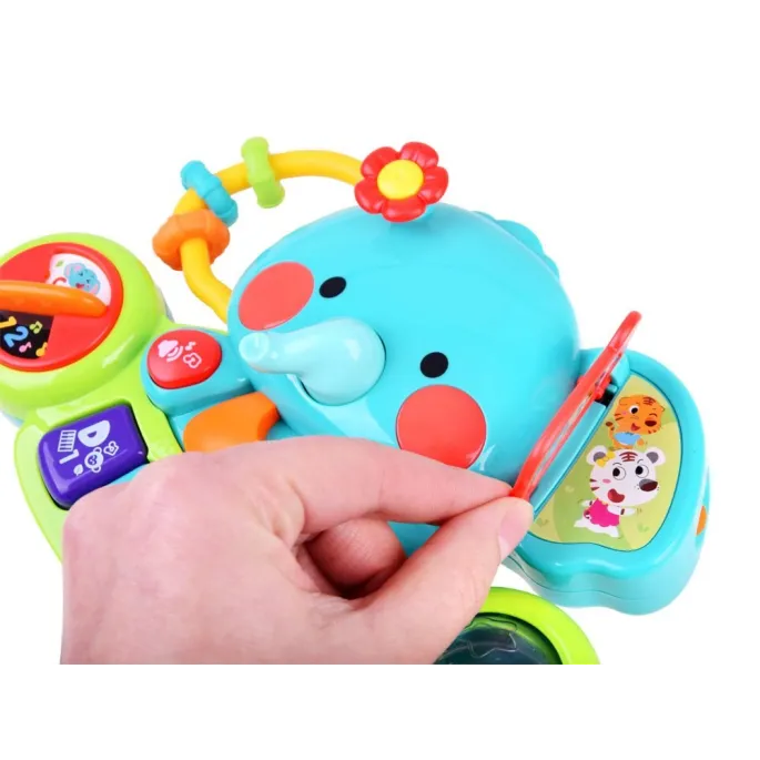 Przyjazne dziecku pianinko słonik z panelami do interakcji