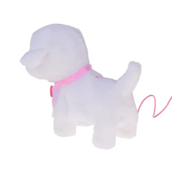 Szczegółowy widok bandamki z tęczą na szyi psa