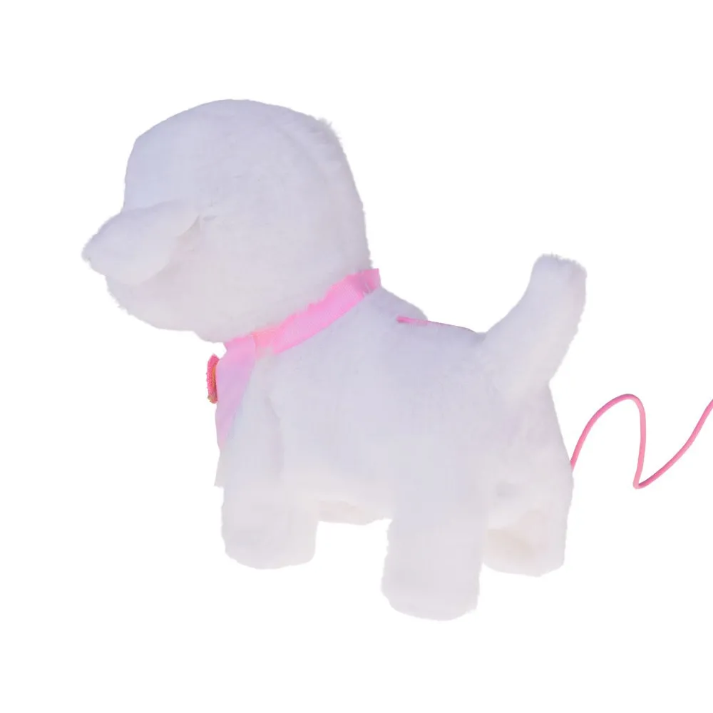 Szczegółowy widok bandamki z tęczą na szyi psa