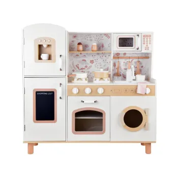 Piękna Duża Kuchnia drewniana dla dzieci Piekarnik Pralka Lodówka ZA5271