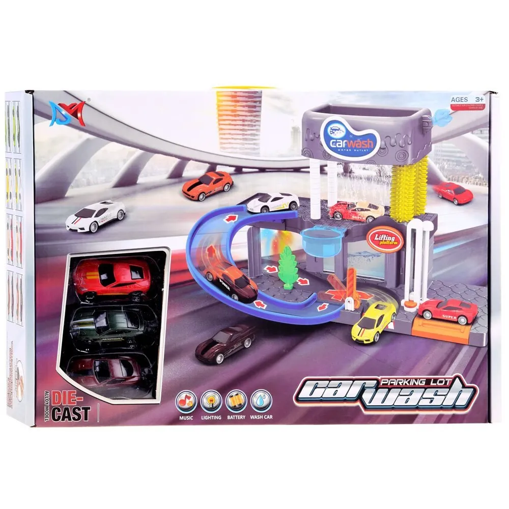 ozdobne naklejki do personalizacji piętrowej myjni samochodowej