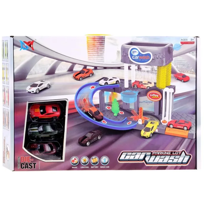 ozdobne naklejki do personalizacji piętrowej myjni samochodowej