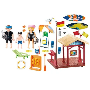 deska do kitesurfingu i sup z akcesoriami z zestawu playmobil