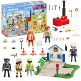 Zestaw Playmobil My Figures akcja ratowniczna z 6 personalizowanymi figurkami