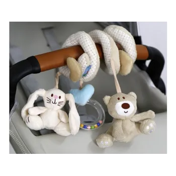 kompaktowa pluszowa spirala gotowa do przenoszenia