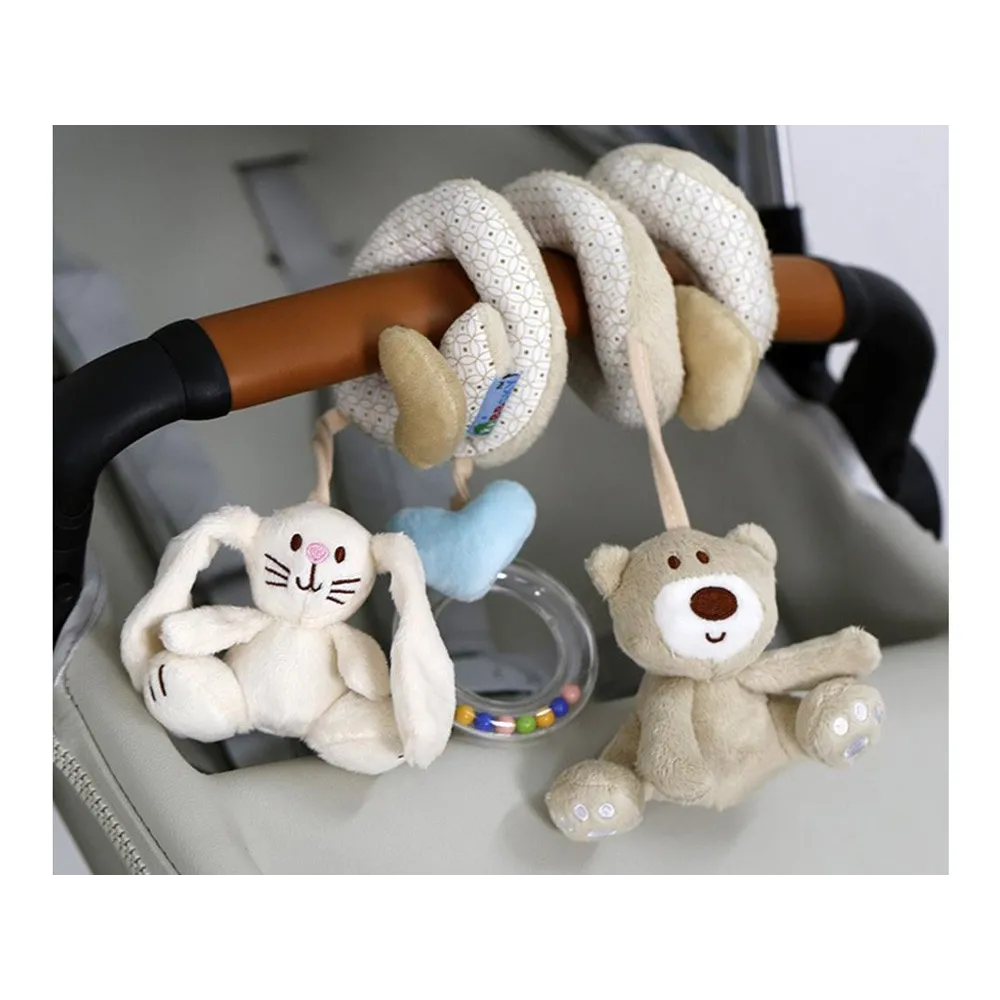 kompaktowa pluszowa spirala gotowa do przenoszenia