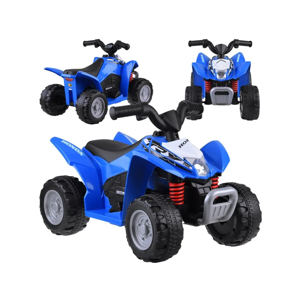 Quad HONDA ATV na akumulator w wersji dziecięcej na tle białym