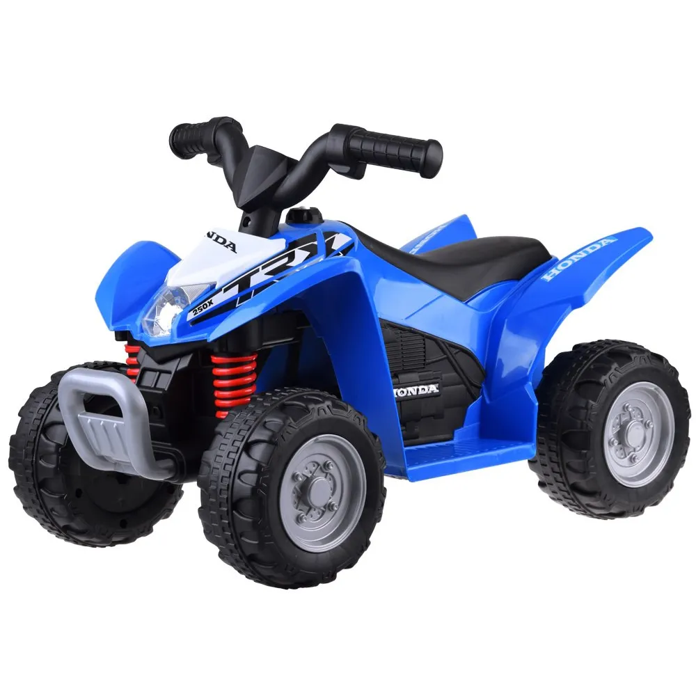 Detail jeździka Quad HONDA ATV z widocznym sportowym designem