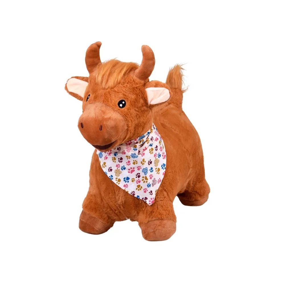 szczegółowy widok detalu rogów i pyszczka skoczka byka