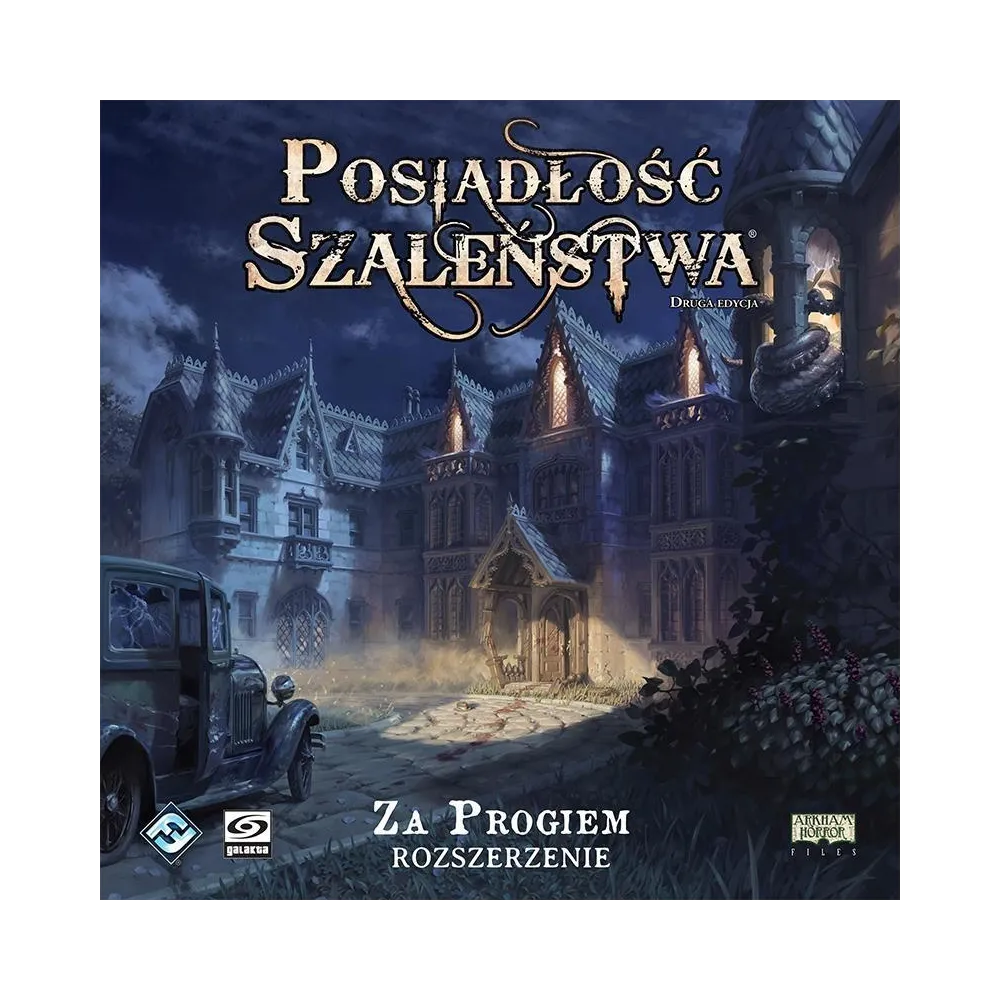 Posiadłość Szaleństwa: Za progiem – rozszerzenie gry planszowej w klimacie grozy