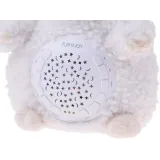 pluszowa owieczka z motywem księżyców i gwiazdek