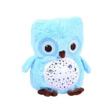 Przytulanka sowa z funkcją wyświetlania gwiazd na suficie