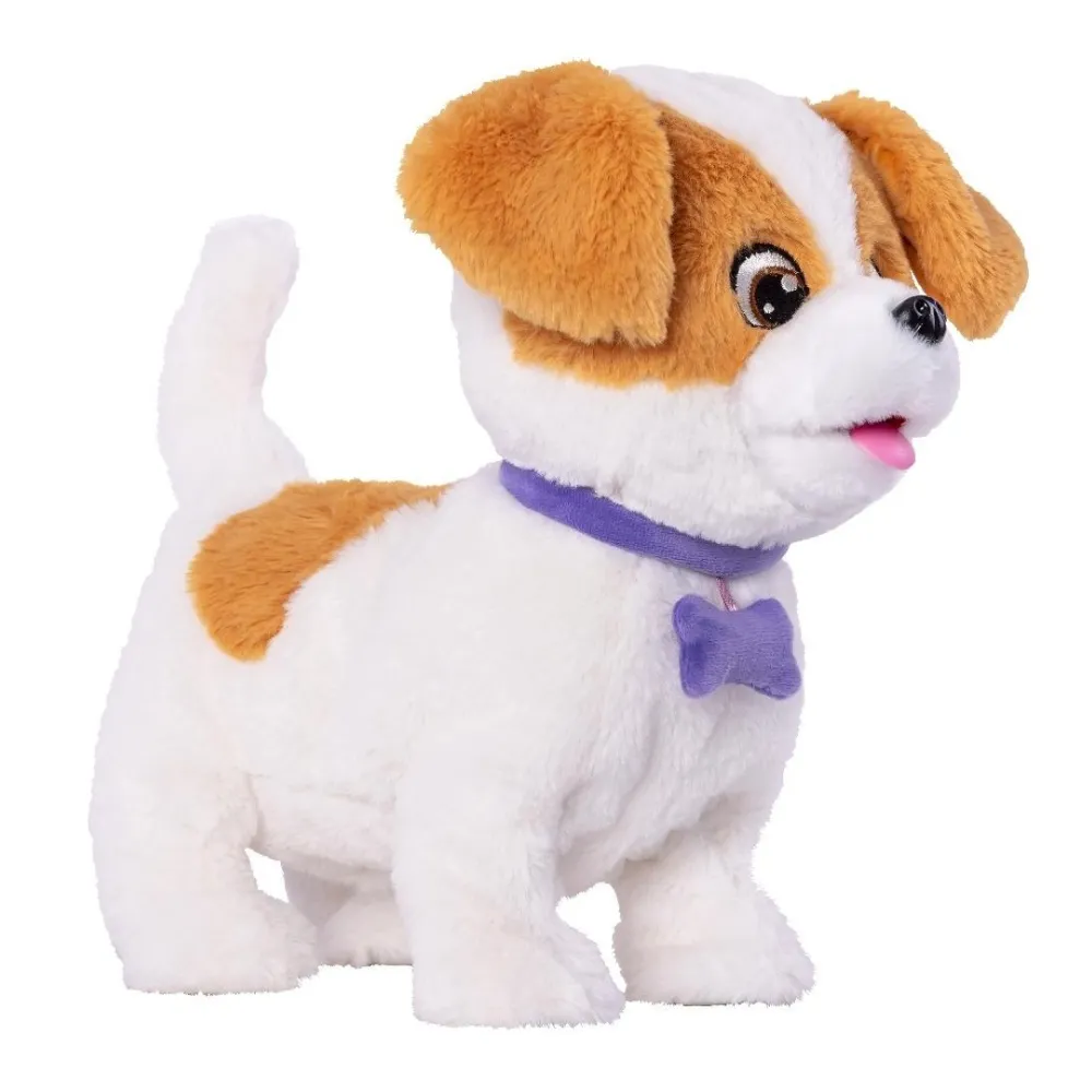 pluszowy pies interaktywny Dexter z miękkim futerkiem