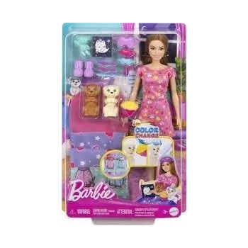 zestaw Puppy Slumber Party z motywem psiego przyjęcia piżamowego