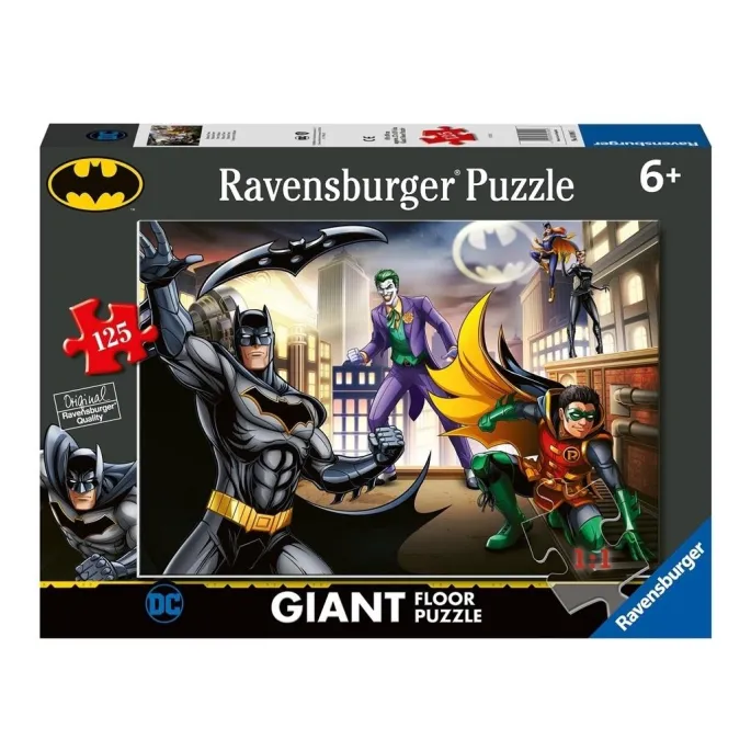 Puzzle 125 Batman Giant z kolorową grafiką bohatera komiksów