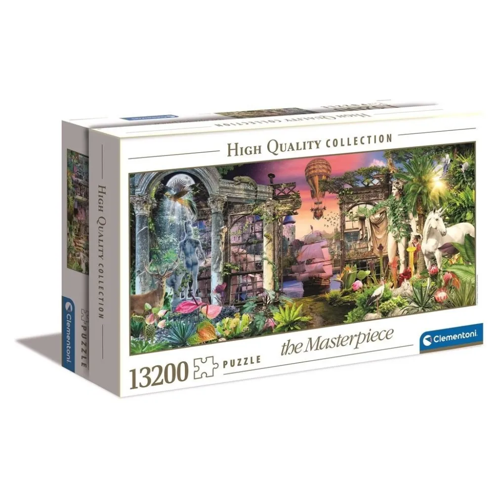 Puzzle 13200 HQ the Masterpiece w dużym formacie po ułożeniu