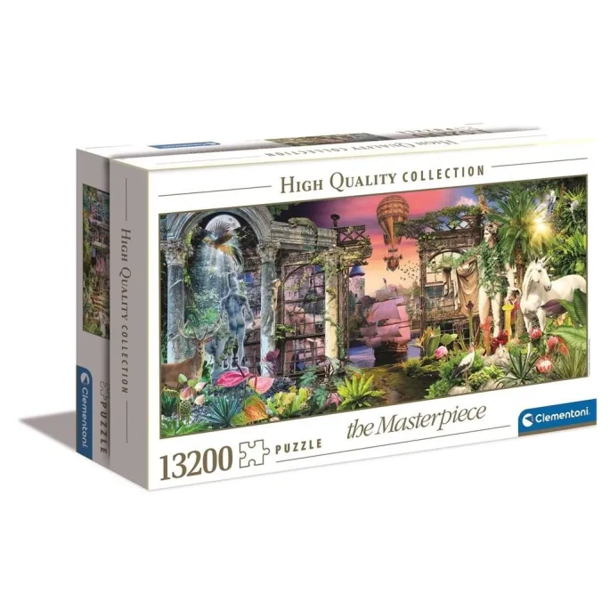 Puzzle 13200 HQ the Masterpiece w dużym formacie po ułożeniu