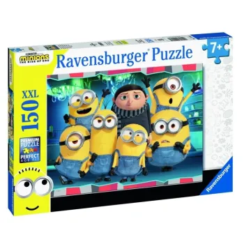 Puzzle Minionki 2 XXL 150 elementów z wyrazistą ilustracją z bajki