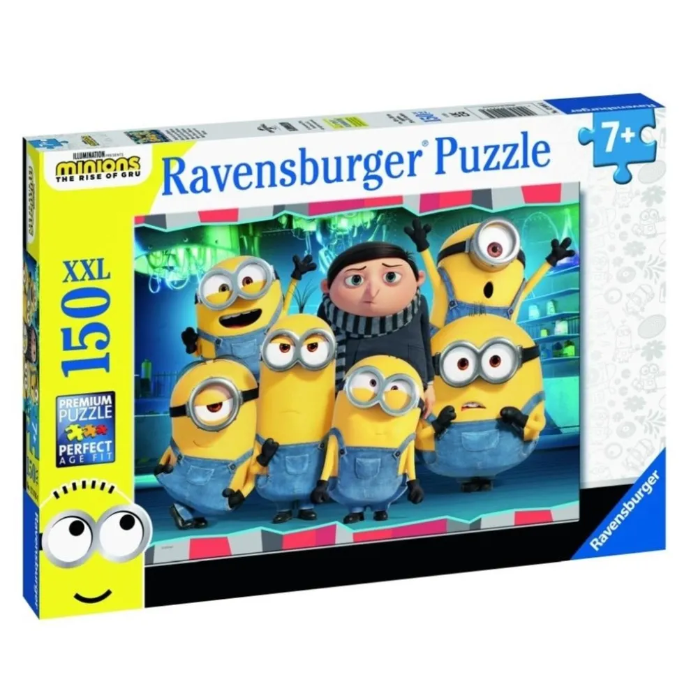 Puzzle Minionki 2 XXL 150 elementów z wyrazistą ilustracją z bajki