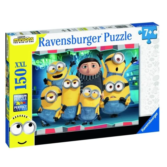 Puzzle Minionki 2 XXL 150 elementów z wyrazistą ilustracją z bajki