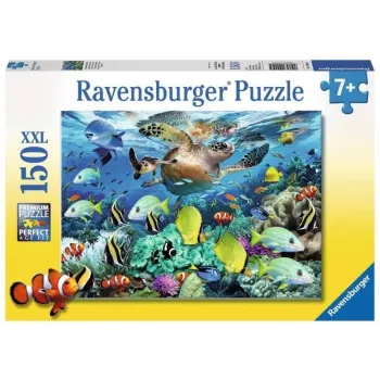 Puzzle 150 Podwodny raj XXL z kolorową ilustracją podwodnego świata