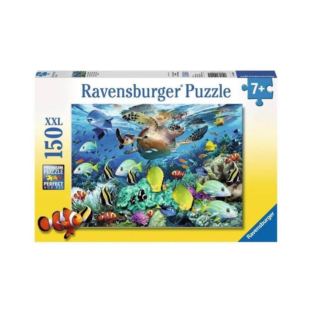 Puzzle 150 Podwodny raj XXL z kolorową ilustracją podwodnego świata