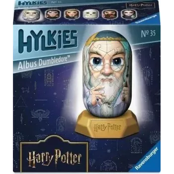 Puzzle 3D Hylkies Albus Dumbledore złożona figurka na białym tle