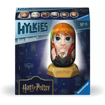 Puzzle 3D Hylkies: Ron Weasley jako gotowa figurka na podstawce w pełnej krasie