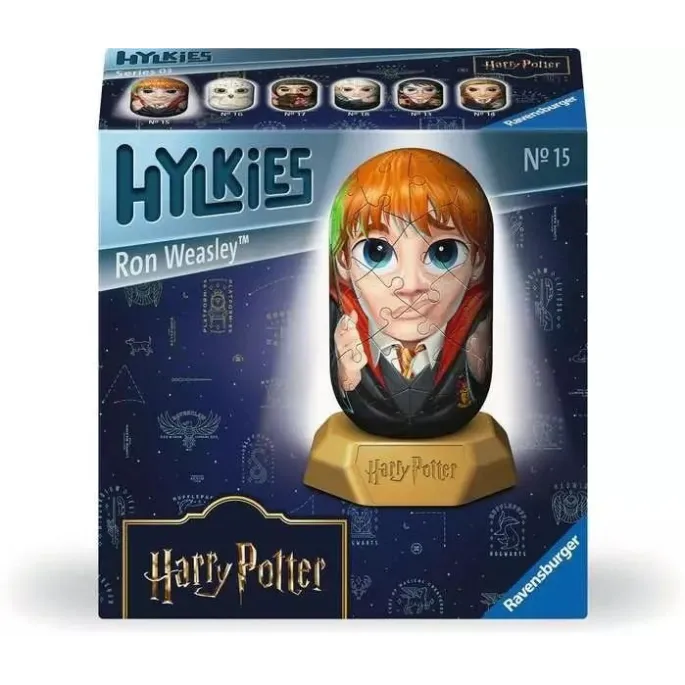 Puzzle 3D Hylkies: Ron Weasley jako gotowa figurka na podstawce w pełnej krasie