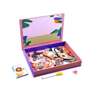 tablica magnetyczna z dołączonym mazakiem suchościeralnym do rysowania