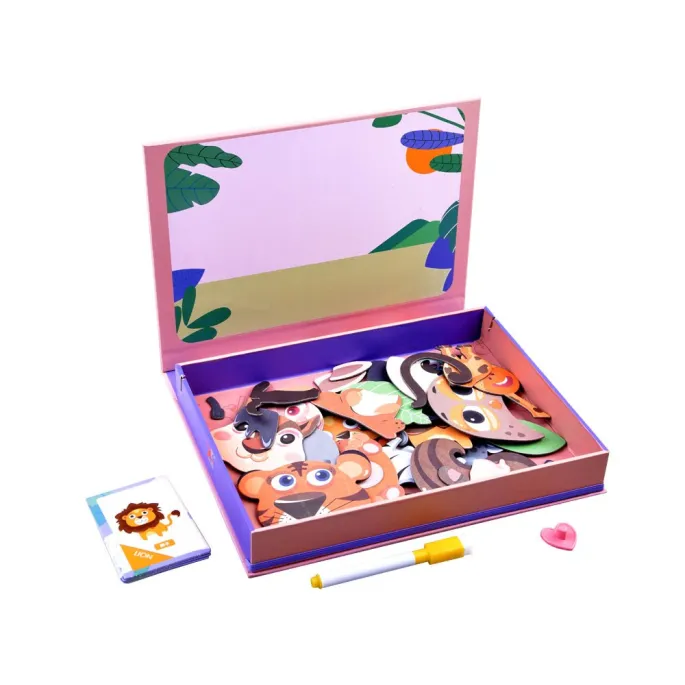 tablica magnetyczna z dołączonym mazakiem suchościeralnym do rysowania