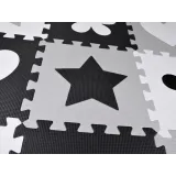 przykład ułożenia maty jako zamkniętego kojca dla niemowląt