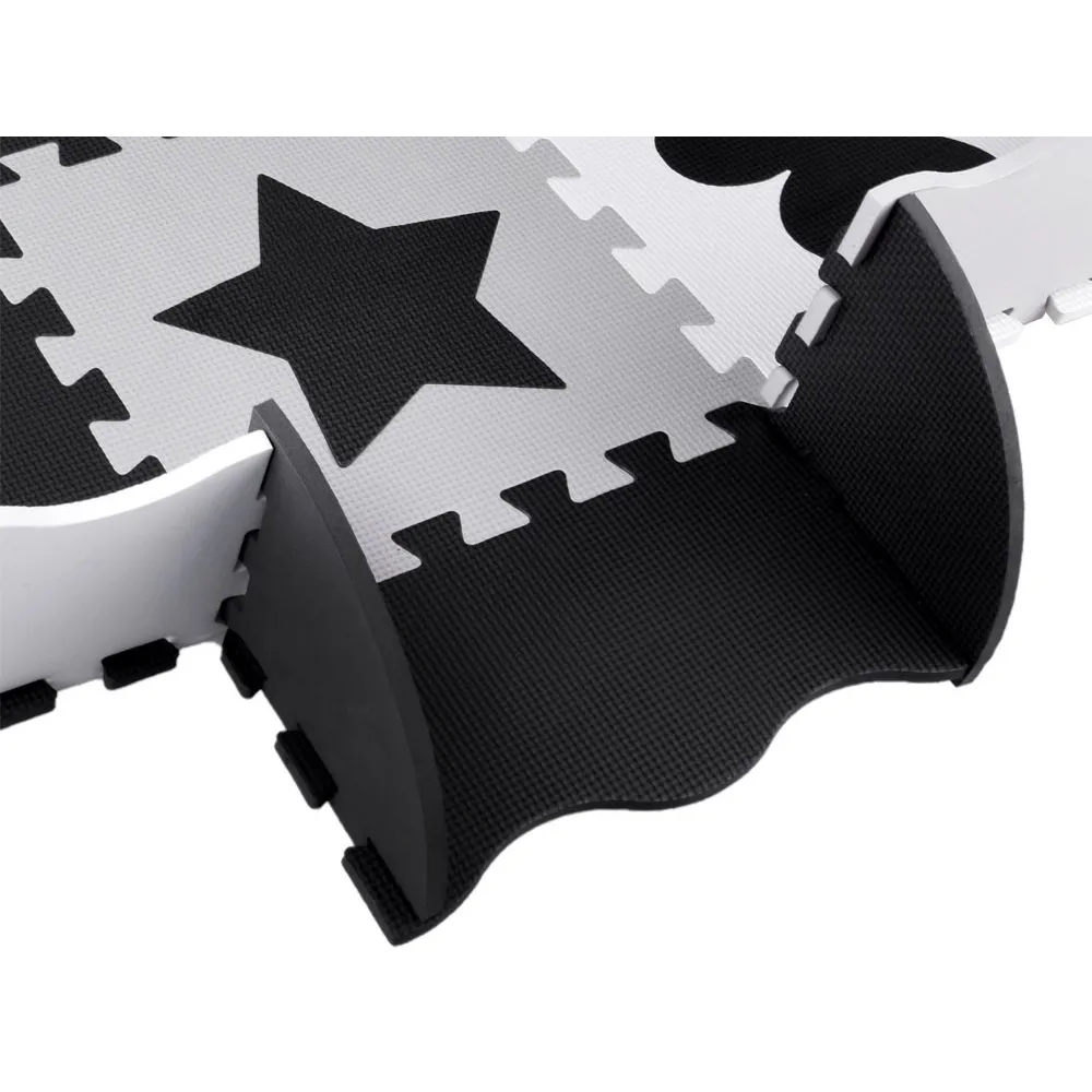 matowa powierzchnia puzzli piankowych z fakturą wytłaczania