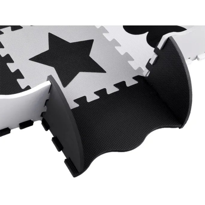 matowa powierzchnia puzzli piankowych z fakturą wytłaczania