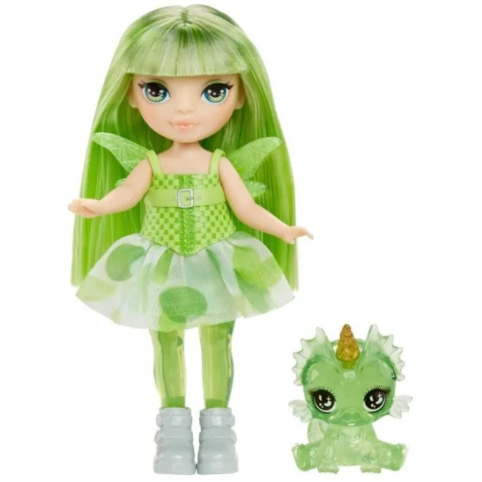 Lalka Rainbow High Littles Fantasy Fairies Doll w intensywnej zielonej tonacji