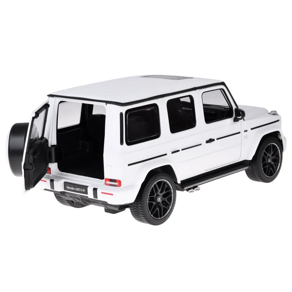 Otwierane drzwi i bagażnik modelu Mercedes AMG G63 w skali 1:14