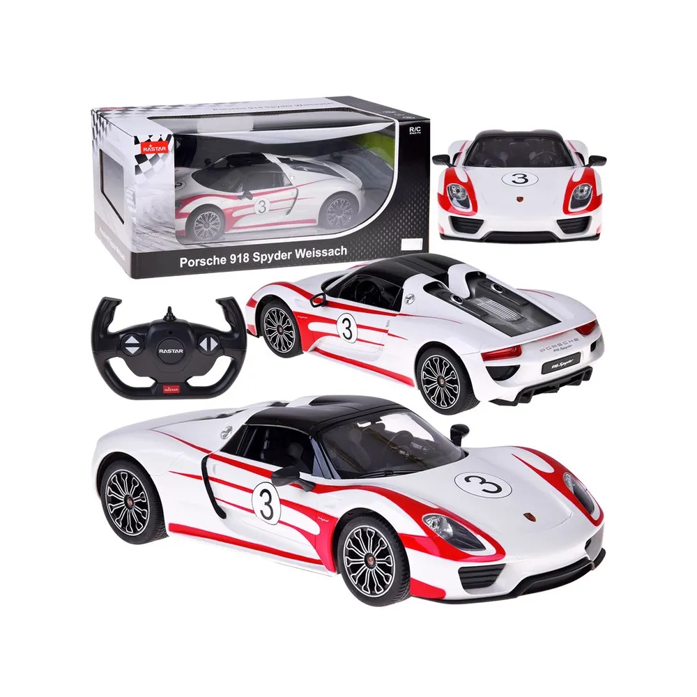 model zdalnie sterowanego Porsche 918 Spyder 1:14 w wersji Weissach