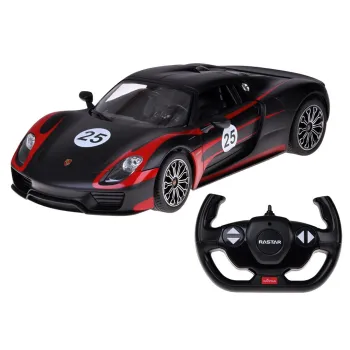 Rastar auto zdalnie sterowane Porsche 918 Spyder 1:14 pilot ośw RC0711
