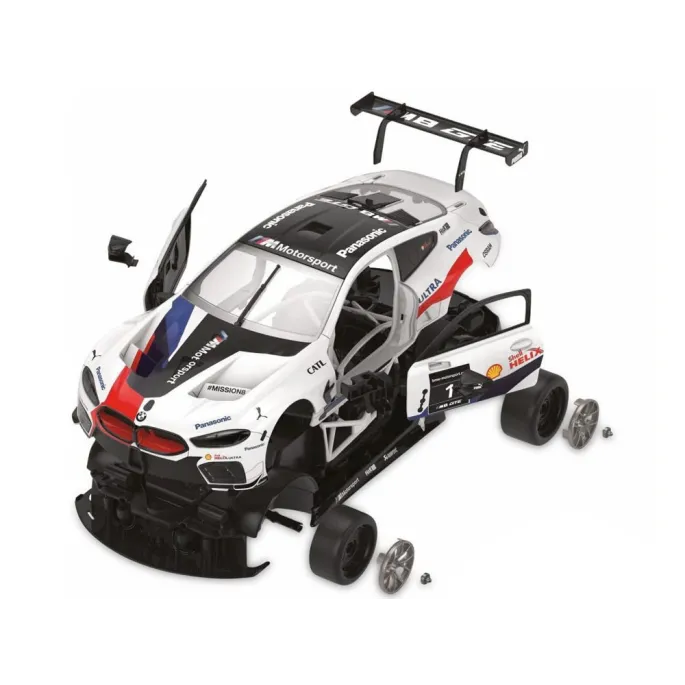 Pilot do zdalnego sterowania dołączony do zestawu modelu BMW M8 GTE