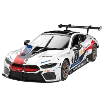 Rastar BMW M8 GTE model 1:18 do złożenia - auto zdalnie sterowane RC0708